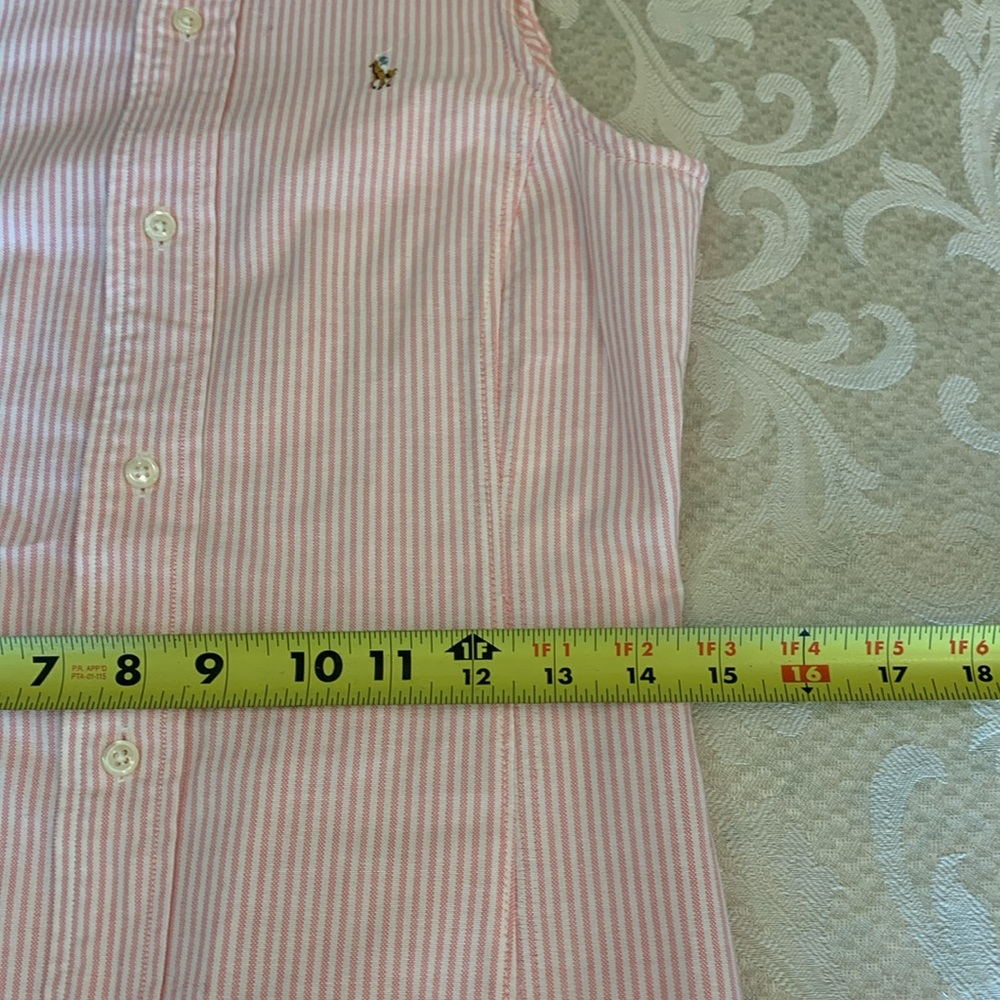 Ralph Lauren Pink Sleeveless Polo Collar Sheath Dress - Picture 9 of 12